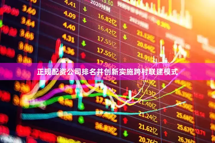 正规配资公司排名并创新实施跨村联建模式
